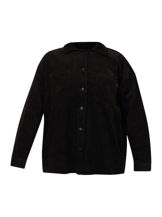 Γυναικείο Μαύρο Overshirt