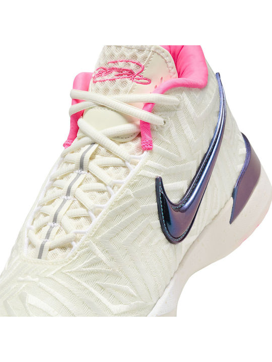 LeBron NXXT Genisus AMPD Low Basketball Shoes White