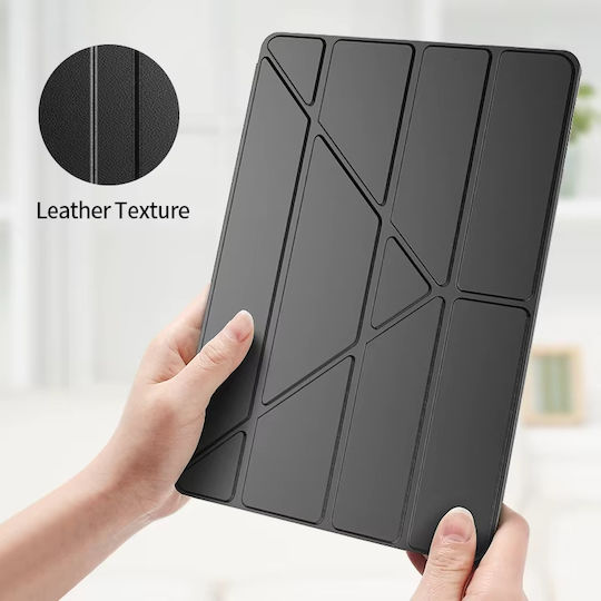Husă Magnetică Trifold Lenovo Idea Tab 11.0" Tpu Silicon Smart Cover Neagră