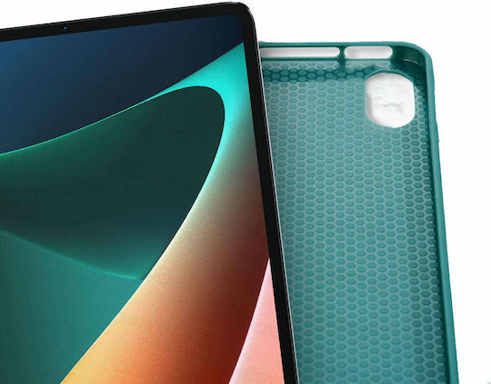 Ултра Слим Калъф Redmi Pad 2 Pro 12.1'' 2025 Таблет Tpu Силикон Смарт Кейс Морско Зелено