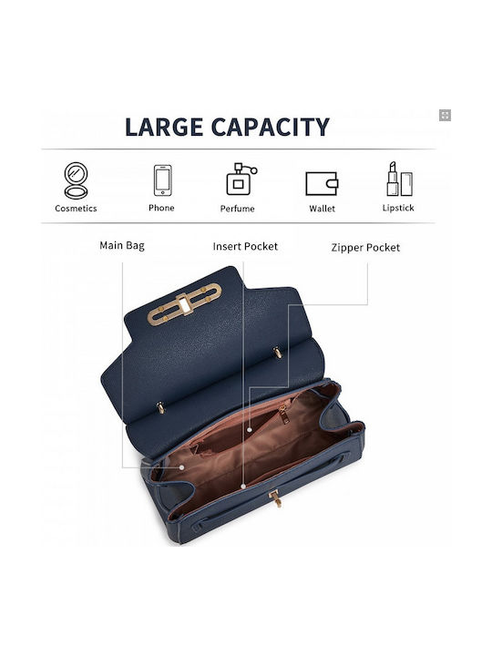 Women's Bag Shoulder Navy Blue