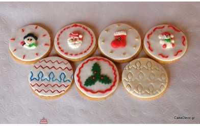 xfood Weihnachtsaccessoires Santa Boots Kleine Dekorative Gläser 8 Stück
