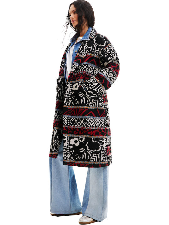 Women's Coat Oversized with Buttons