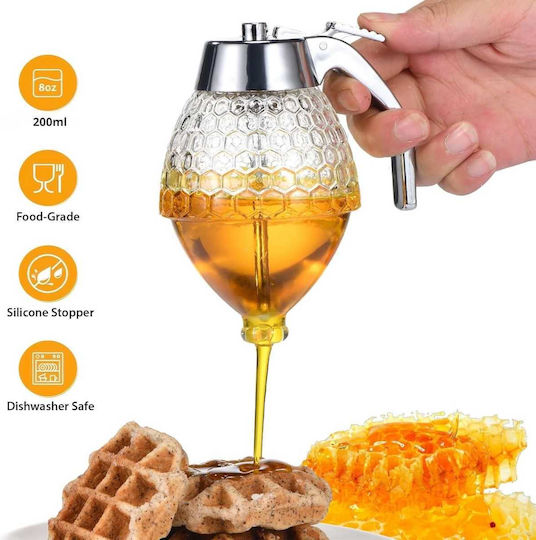 Uncle George Honigtopf Kunststoff Braun 200ml 1pcs
