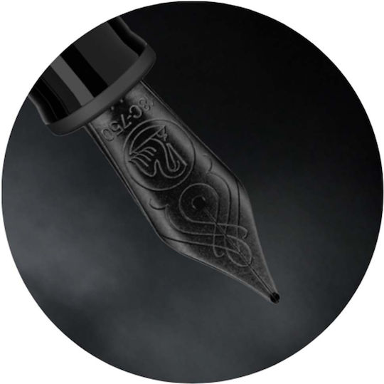 Pelikan Souveran Fountain Pen Medium Black with Black Ink