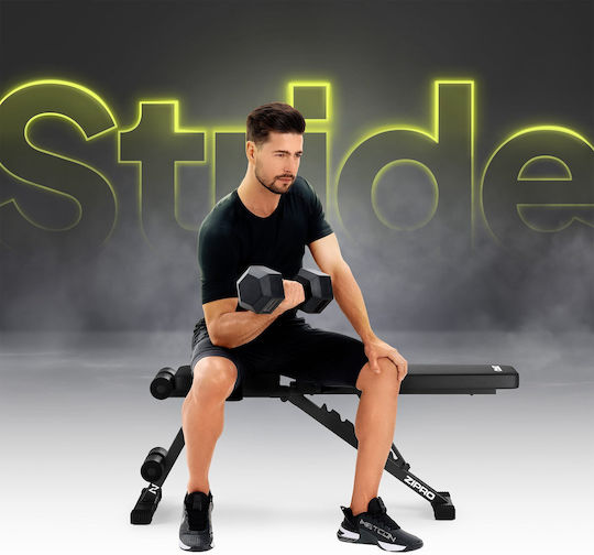 Zipro Stride Ρυθμιζόμενος Πάγκος Γυμναστικής