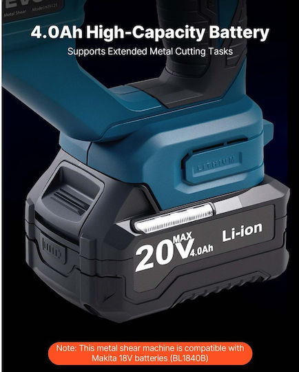 Vevor Battery Powered Shear 20V 1x4Ah