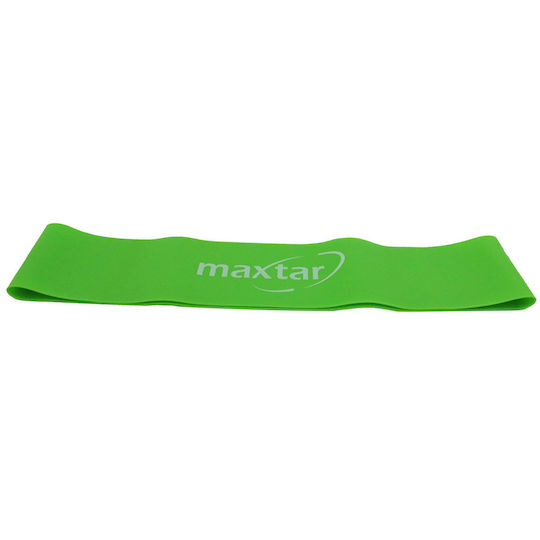 Maxtar Ελαστικός Ιμάντας Γυμναστικής Μέτριος Πράσινος 5m