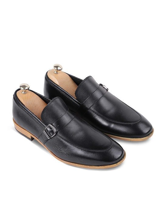 Leder Herrenschuhe Schwarz