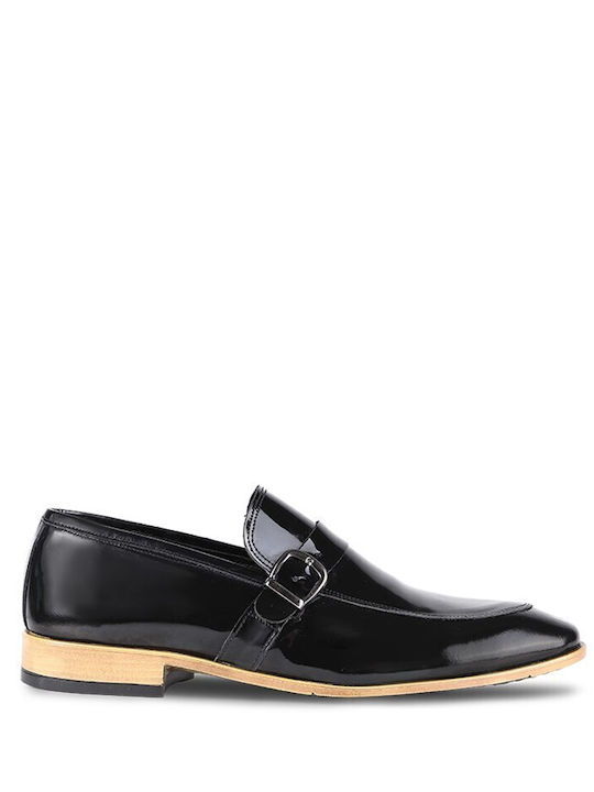 Leder Herrenschuhe Schwarz