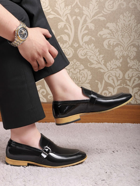 Leder Herrenschuhe Schwarz