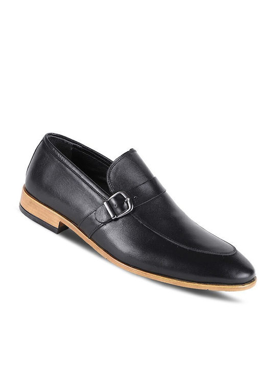Leder Herrenschuhe Schwarz