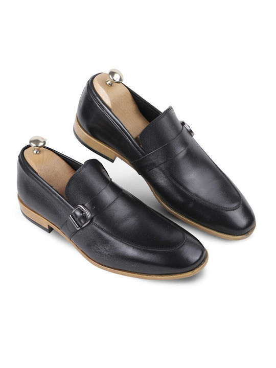 Leder Herrenschuhe Schwarz