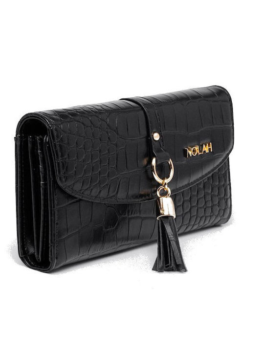Crocolove Small Women's Wallet Classic Black