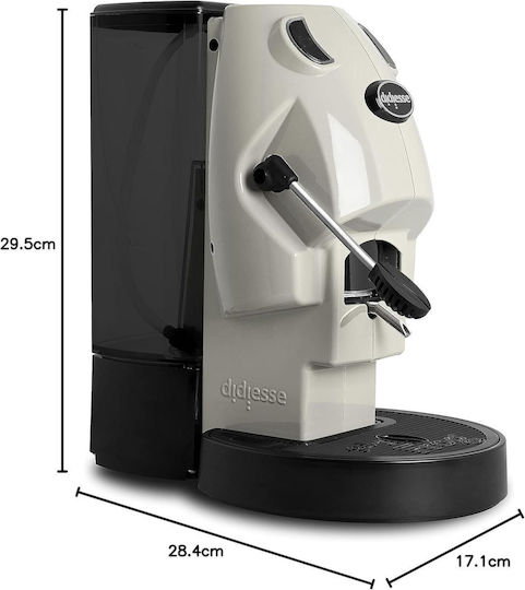 Didiesse Baby Frog Kapsel-Kaffeemaschine E.S.E. Pod Druck 15bar Glanzschwarz