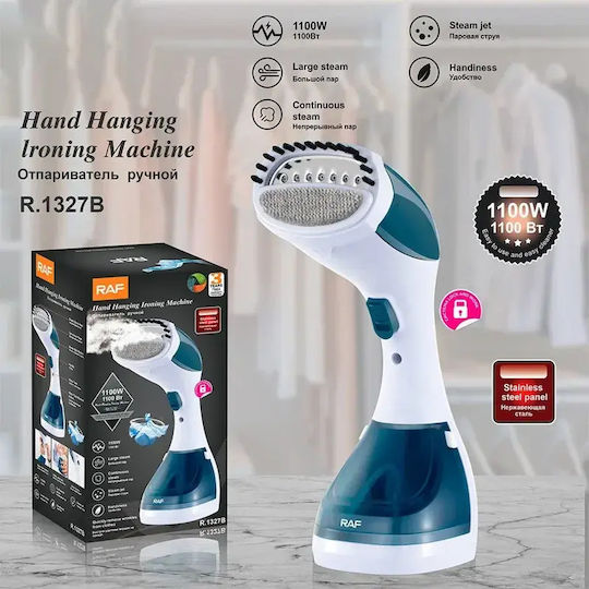 Raf Garment Steamer Hand 1100W White