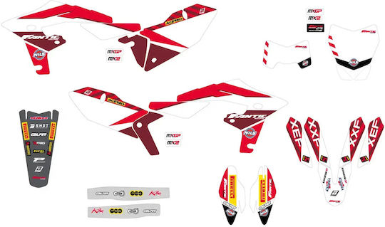 Blackbird Racing Σετ Αυτοκόλλητα Βινυλίου 2f02r25