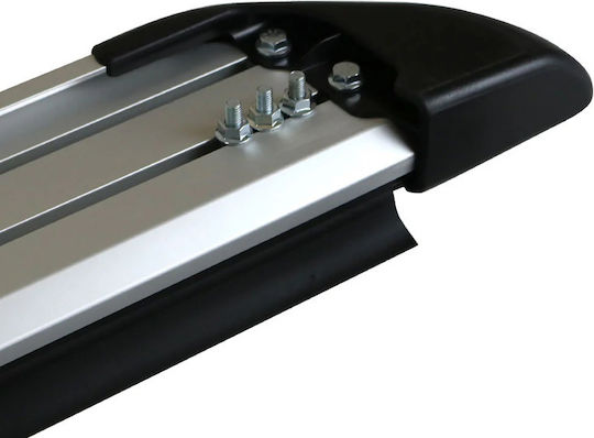 Side Steps Apa Silver 183cm 2 Pieces Aluminum Without Brackets