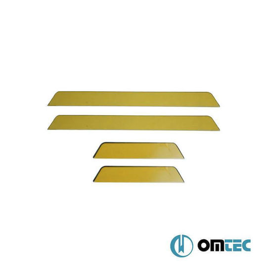 Decorative Interior Door Sills Flexil Peugeot 208 12-24 & Universal 4 Pieces