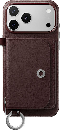 Mageasy Wallet Μπορντό (iPhone 17 Pro Max)