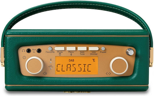 Roberts Revival Uno Tragbares Radio DAB+ mit Bluetooth Dark Green