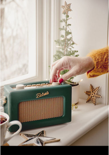 Roberts Revival Uno Tragbares Radio DAB+ mit Bluetooth Dark Green