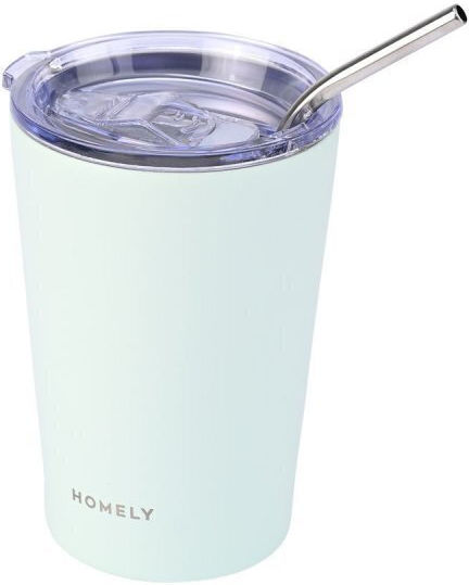 Homely Thermos Mug 400ml Seafoam