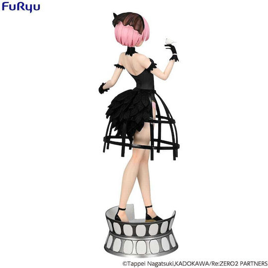 Re Zero Exceed Creative Pvc Statue Ram Cage Dress 22 Cm