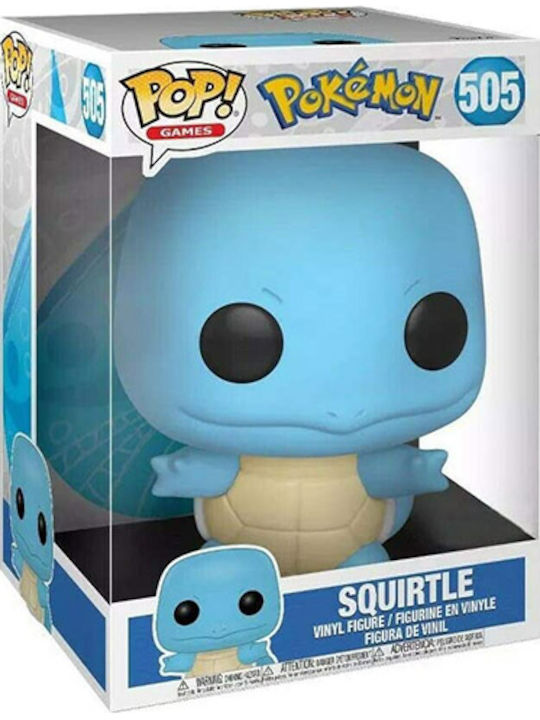 Funko Pop! Games: Squirtle Supersized Figure Supersized 10" (25cm) Limited Edition Funko Pop! Games: Squirtle Supersized Figure Supersized 10" (25cm) Limited Edition
