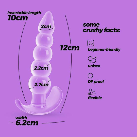 Crushious Anal Plug Lila