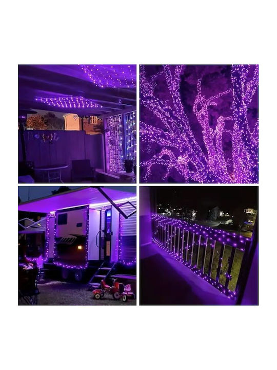 300 Λαμπάκια LED 30μ. Ροζ σε Σειρά