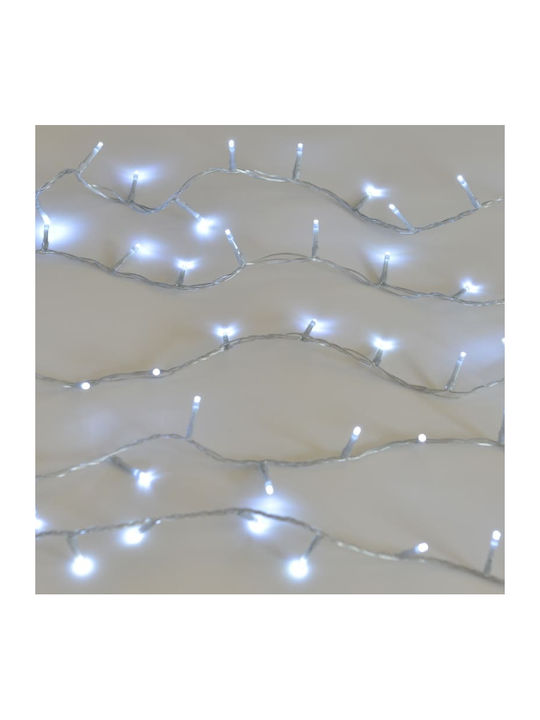 180 Lichterketten LED Kaltes Weiß in Zeichenfolge 1Stück