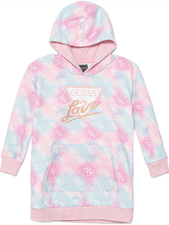 Children's Dress Long Sleeve Rainbow Multi Combo