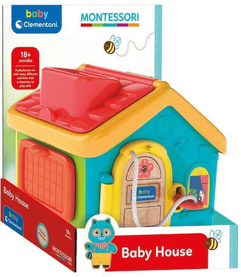 Baby Clementoni Детска Играчка Educational House за 18+ Месеца