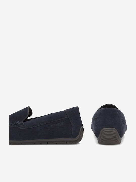 Damen Mokassins in Blau Farbe