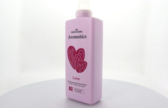 Papoutsanis Condensed Fabric Softener Aromatics Love 50 Measuring Cups