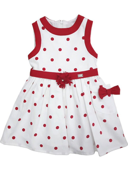 Children's Dress Sleeveless White