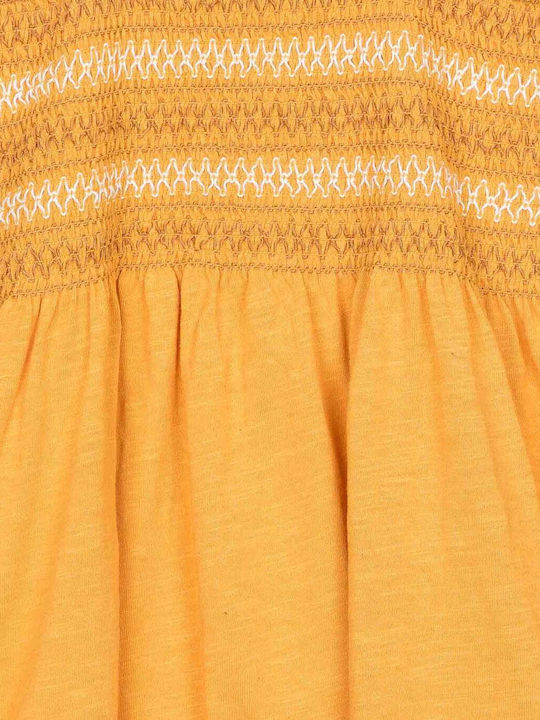 Children's Dress Sleeveless Orange