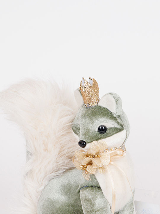 Eurolamp Velvet Fox Mint 19x20cm
