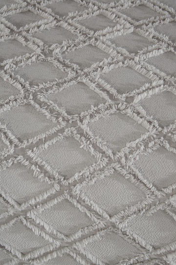 Set De Pături 3 Piese Gri 235x250cm