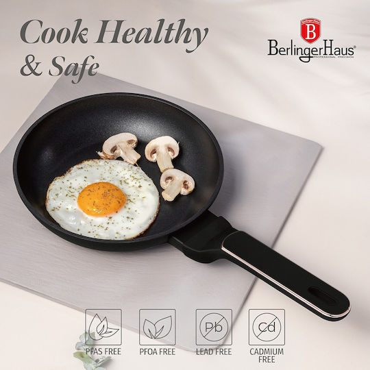 Berlinger Haus Black Rose Aluminum Cookware Set with Non-stick Interior Coating 5 Pieces