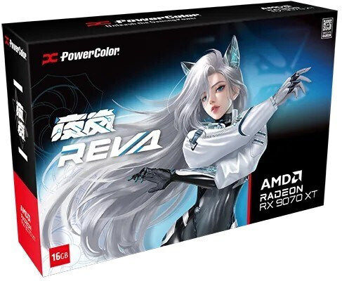 PowerColor Radeon RX 9070 XT 16GB GDDR6 Hellhound Reva Edition Κάρτα Γραφικών