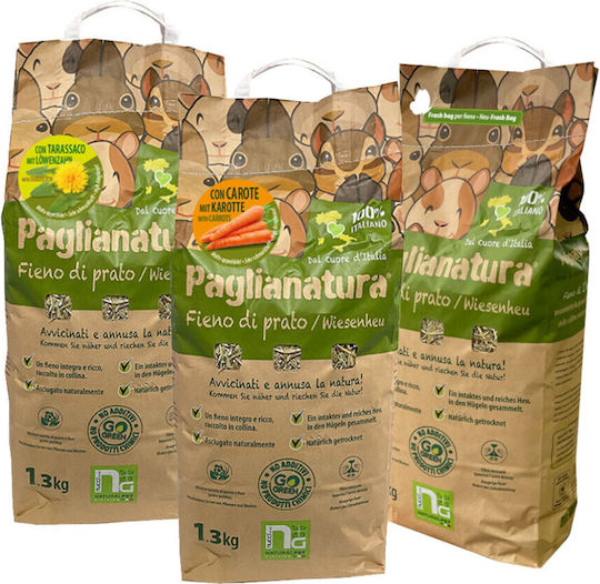 Pet Camelot Paglianatura Hay Rabbit Rodents +10% Alfalfa 1.3kg