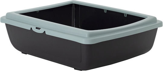 Pet Camelot Λεκάνη Γάτας Γκρι Μ48 x Π38 x Υ14cm