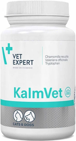 VetExpert Kalmvet Advanced Πολυβιταμίνες Σκύλου σε Δισκία 60caps για Διαχείριση Άγχους & Στρες