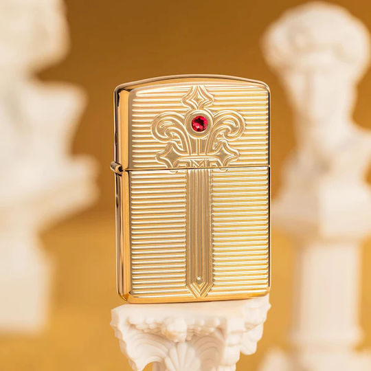 Zippo Brichetă Flacără Sword În Culoare Aurie