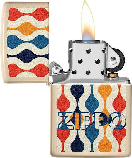 Zippo Retro Brichetă Cu Flacără Multicoloră