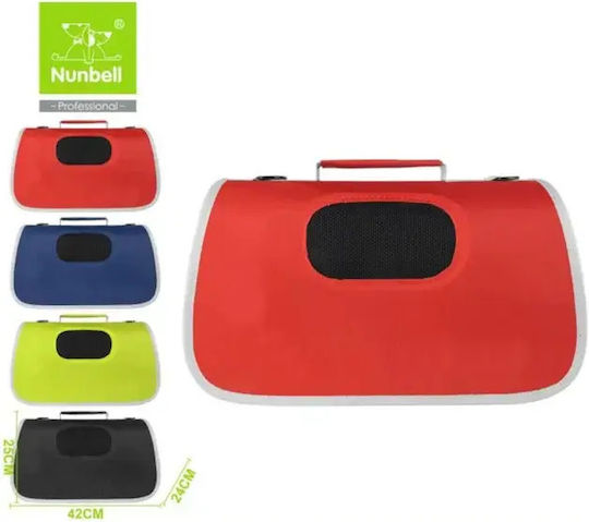 Nunbell Pet Handtasche für Hunde Blau L42xB25xH24cm.