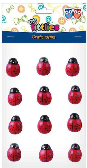 The Littlies Wooden Animals Thickness 18mm 12pcs