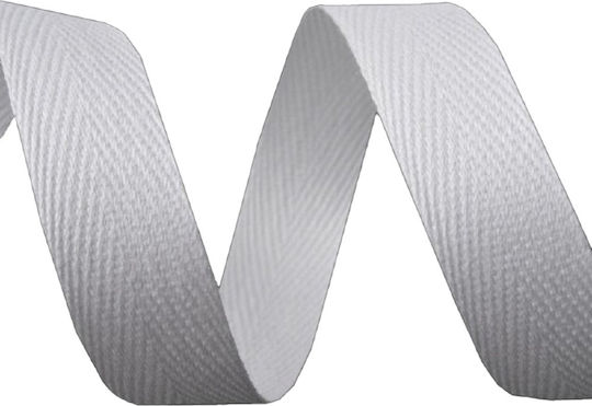 White Bias Tape 0.5 cm Width fkl101
